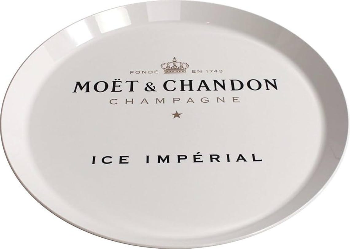 Moët & Chandon Champagne serving tray from the ICE IMPÉRIAL series – MOËT Tablett Tray for Floating Bar – In its original factory packaging